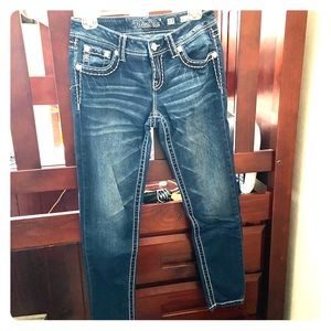 Miss Me Jeans 27 Signature Ankle Skinny